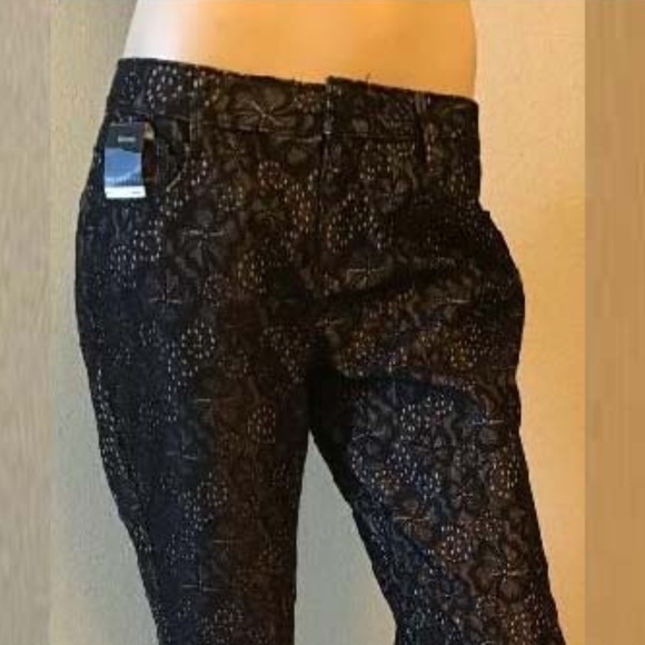Metaphor Denim - METAPHOR "Missy" Lace Overlay Skinny Jeans